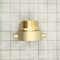 Firesafe 2-1/2" Female NH/NST X 2-1/2" Male NPT Brass Swivel Fire Hose / Hydrant Adapter with Pin Lug 8612003 - alternate 6