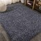 Jonathan Y Mercer Shag Plush Denim Blue 5 ft. x 8 ft. Area Rug MCR106C-5 - alternate 1