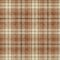 Homeroots 8' X 10' Brown Black And Beige Plaid Washable Indoor Outdoor Area Rug 597132 - alternate 5