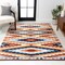 Jonathan Y Konya Diamond Kilim Geometric Yellow/Red/Blue 4 ft. x 6 ft. Area Rug SWC101A-4 - alternate 1