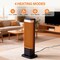 Edendirect 1500 Watt 24 in. Indoor Portable Electric Tower Space Heater, Remote, Timer, 4 Heating Modes ZR-ZHUMI-AH-NFJ1F01-24BK - alternate 6