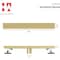 Hydroware Linear Shower Drain, C06 Brushed Gold, 24 Inches HYD-0010 - alternate 4