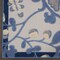 Homeroots 7' X 10' Blue Gray And Navy Blue Floral Indoor Outdoor Area Rug 546688 - alternate 3