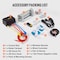 Vevor Electric Winch Truck 12,000 lb Steel Cable IP55 Waterproof Remote Control SC12000 - alternate 4