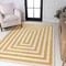 Jonathan Y Bandol Modern Classic Mitre Stripe Yellow/Ivory 9 ft. x 12 ft. Area Rug MOH211G-9 - alternate 3