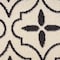 Homeroots 6' X 9' Ivory And Black Geometric Indoor Outdoor Area Rug 572909 - alternate 7