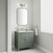 James Martin Vanities Chicago 30 in. Single Vanity, Smokey Celadon, w/ 3 CM Ethereal Noctis Silestone Top 503-V30-SC-3ENC - alternate 3