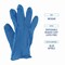 Boardwalk Blue Disposable Nitrile Gloves, 380 Series, Powder-Free, Large, 4 mil Thick, 9.5" Long, Blue, 1000PK 370LCT - alternate 5