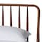 Baxton Studio Maeron Mid-Century Modern Walnut Brown Queen Platform Bed with Spindle Headboard 254-13898-ZORO - alternate 5