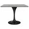 Leisuremod Square 36.41 in W, 29.35 in L, Resin/Stainless Steel, White VT20BL-S36WMR - alternate 1