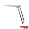 Extreme Max 3005.3434 Undermount Pontoon Ladder - 4-Step 3005.3434 - alternate 3