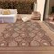 Homeroots 3' X 5' Orange Beige And Gray Floral Medallion Washable Indoor Outdoor Area Rug 614623 - alternate 5