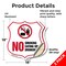 Signmission No Smoking Shield Sign No Smoking Eating, 18 inch X 18 inch, Vinyl Decal, 2PK SHI-D-2PACK-18-400 - alternate 5