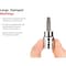 Tekton 1/2 Inch Drive x T80 Torx Bit Socket SHB24280 - alternate 3
