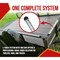 Mytee Products 2Pcs 6ft Silver L Track Rail & 10Pcs End Cap for Enclosed Trailers and Cargo Vans LTKECAPx1-LTK6x2-KIT - alternate 4