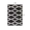 World Rug Gallery Southwestern Geometric Area Rug 4 ft x 6 ft Black WR92BLACK4X6 - alternate 4