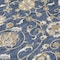 Homeroots 8' X 10' Navy Blue Brown And Ivory Moroccan Washable Indoor Outdoor Area Rug 605166 - alternate 6
