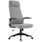 Leisuremod Nexa High Back Swivel Office Chair with Headrest and Nylon Base NO52GRL - alternate 1