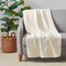 Arkwright Home Host & Home Cotton Throw Blanket 50x70 Ivory - 1 Blanket P-THCOT-5070-IV - alternate 4