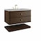 James Martin Vanities Allamari 36" Single Vanity, Sable w/ 3 CM Victorian Silver Silestone Top D640-V36-SBL-WVSL - alternate 8