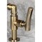 Kingston Brass Bridge Bathroom Faucet with Brass Pop-Up, Antique Brass KS2173TKL - alternate 5