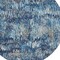 Homeroots 8' Navy Blue And Denim Blue Round Striped Washable Indoor Outdoor Area Rug 609560 - alternate 6