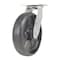 Vestil Glass Filled Nylon Swivel Caster 8 In. Diameter x 2 In. Width 1250 Lb. Capacity Black CST-VE-8X2GFN-S - alternate 1
