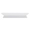 Homeroots 23in Classic White Floating Wall Shelf 397787 - alternate 1
