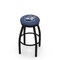 Holland Bar Stool Co 30" Blk Wrinkle Georgetown Swivel Bar Stool, Accent Ring L8B2B30Grgtwn - alternate 1