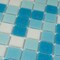 Apollo Tile Mingles 12inx12in Glossy Sky Blue and White Glass Mosaic Wall and Floor Tile 20 sqft/case, 20PK MIX2088BL583A - alternate 4