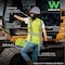Ergodyne M Lime Class 2 Womens Hi-Vis Surveyor Vest 8247ZW-S - alternate 4