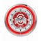 Holland Bar Stool Co Ohio State University Double Neon 19" Clock Clk19OhioSt - alternate 1