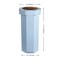 Happimess Fleur 25-Gallon Disposable Corrugated Cardboard Event Trash Can, Recycling Bin, Tide Pool Blue, 2PK HPM1300G-SET2 - alternate 5