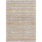 Homeroots 10' X 14' Terra Cotta Striped Washable Indoor Outdoor Area Rug 607991 - alternate 5