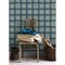 Chesapeake Maud Blue Crochet Geometric Wallpaper 3124-13864 - alternate 5