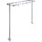 Amgood 60 in. Stainless Steel Table-Mounted Pot Rack AMG TMP-60-Z - alternate 1
