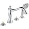 Delta Cassidy Roman Tub with Hand Shower Trim - Less Handles T4797-LHP - alternate 1