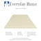 Everyday Home Egg Crate Foam Mattress Topper Twin XL Bed Pad for Extra Comfort and Support Great for Dorm Rooms 66-52-TXL-T - alternate 2