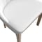 Leisuremod Verisma Collection Modern Wooden Dining Chair in White, 2PK VC57W2 - alternate 7