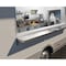 Amgood 12 in. x 60 in. Stainless Steel Folding Wall Shelf FWS-1260-Z - alternate 4