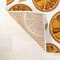 Jonathan Y Aranciata Citrus Slice High-Low Orange/Cream 8 ft. x 10 ft. Indoor/Outdoor Area Rug AMC116A-8 - alternate 6