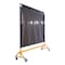 Vestil Steel Portable Welding Screen 70in L x 70in H Yellow PWS-7070 - alternate 4