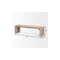 Homeroots 70in Brown Solid Wood Bench 732382 - alternate 4