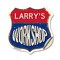 Signmission Larry's Workshop, 18 Inch X 18 Inch, Vinyl Decal SHI-D-18-489-LARRY - alternate 1