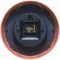 Infinity Instruments Retro Round Metal Wall Clock, Terracotta, 9.5 in 10940TC - alternate 5