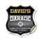 Signmission David's Garage I Can Fix Everything But Stupid, 12 Inch X 12 Inch, Vinyl Decal SHI-D-12-490-DAVID - alternate 1