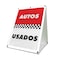 Signmission Autos Usados, 36 Inch x 24 Inch A-frame Yard Sign, Coroplast Yard Sign SBC-2436-30345 - alternate 1
