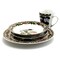 Gibson Home Christmas Toile 16 Piece Dinnerware Set 105979.16 - alternate 6