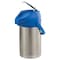 Service Ideas Color Me SVAC, Vacuum Insulated Airpot, Stainless Vacuum, 2.5 Liter, Brushed CTAL25BLU - alternate 1