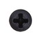 Auveco Phillips Oval Head Tapping Screw 4 x 1/2in Black Oxide, 100PK 12894 - alternate 2
